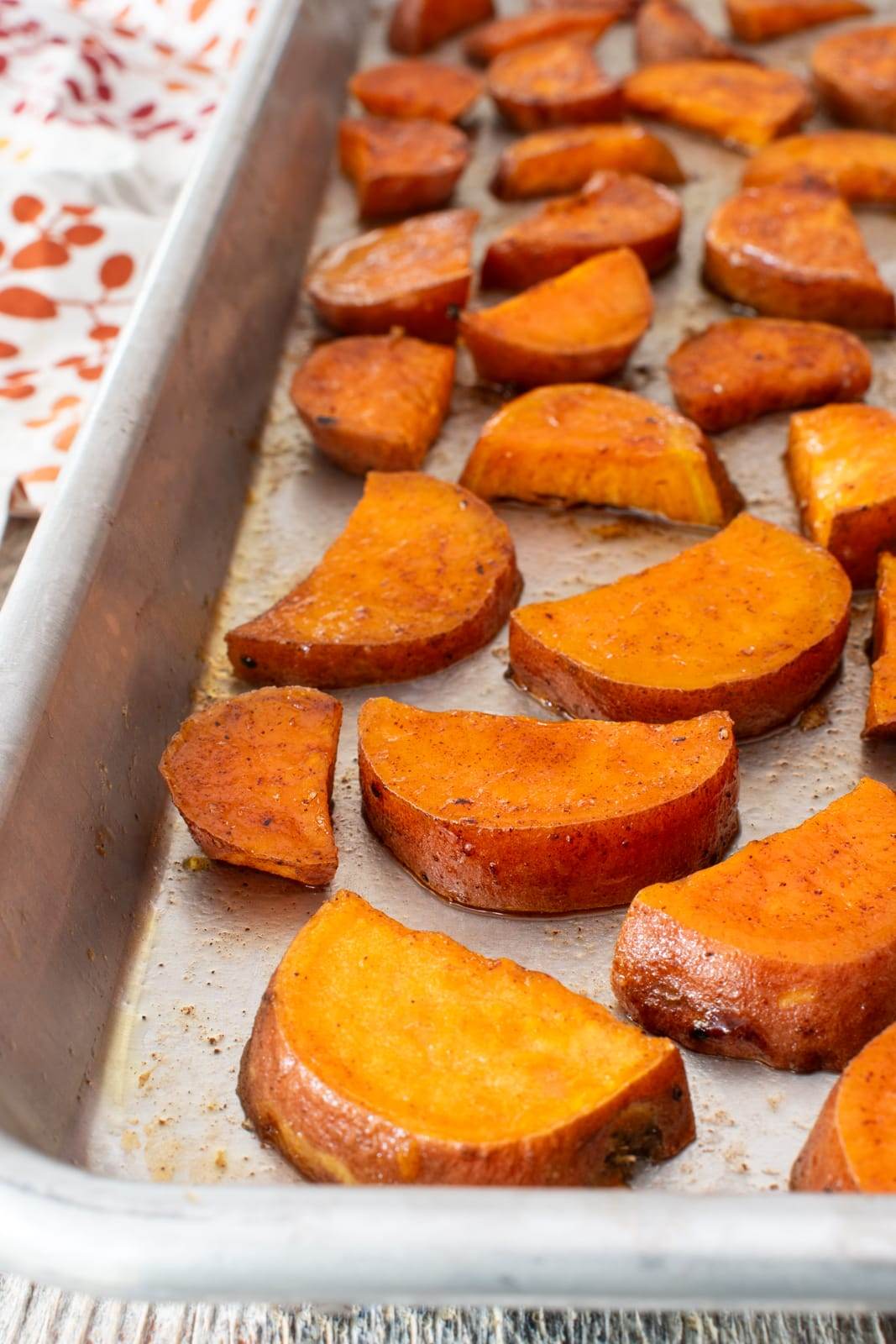 Easy Roasted Sweet Potatoes