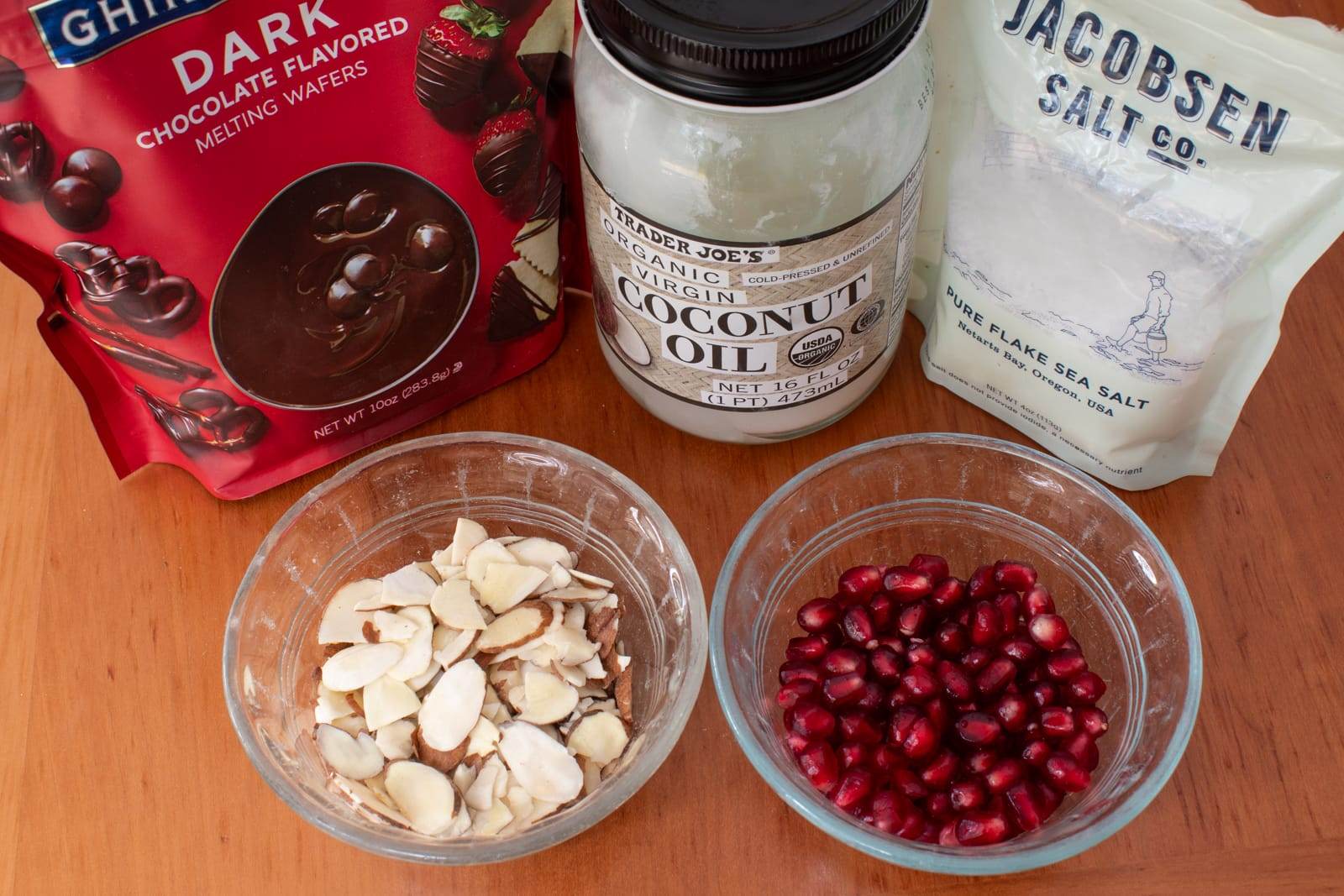 Chocolate Pomegranate Bark