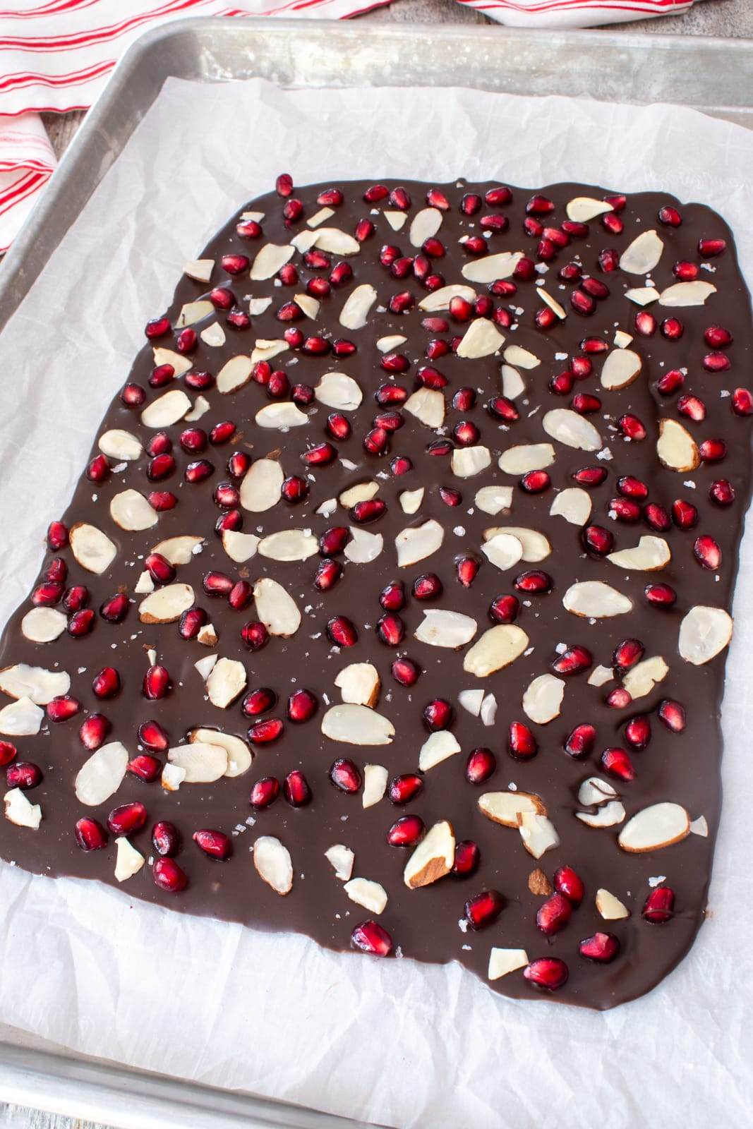 Chocolate Pomegranate Bark