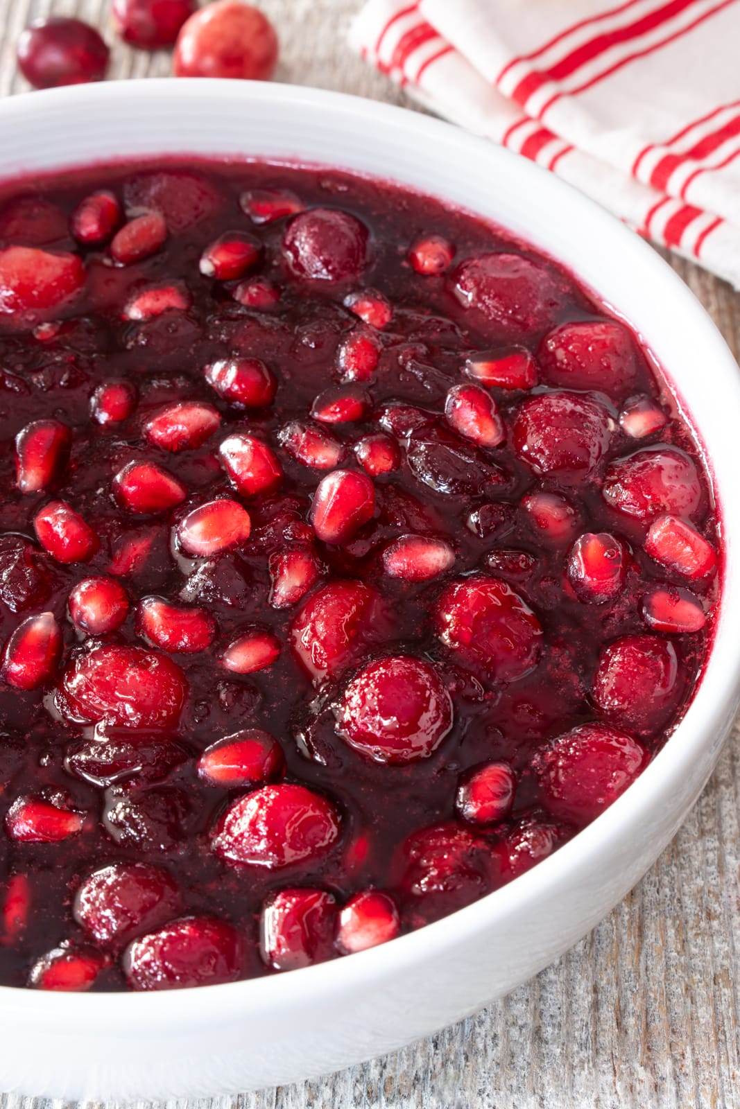 Cranberry Pomegranate Sauce