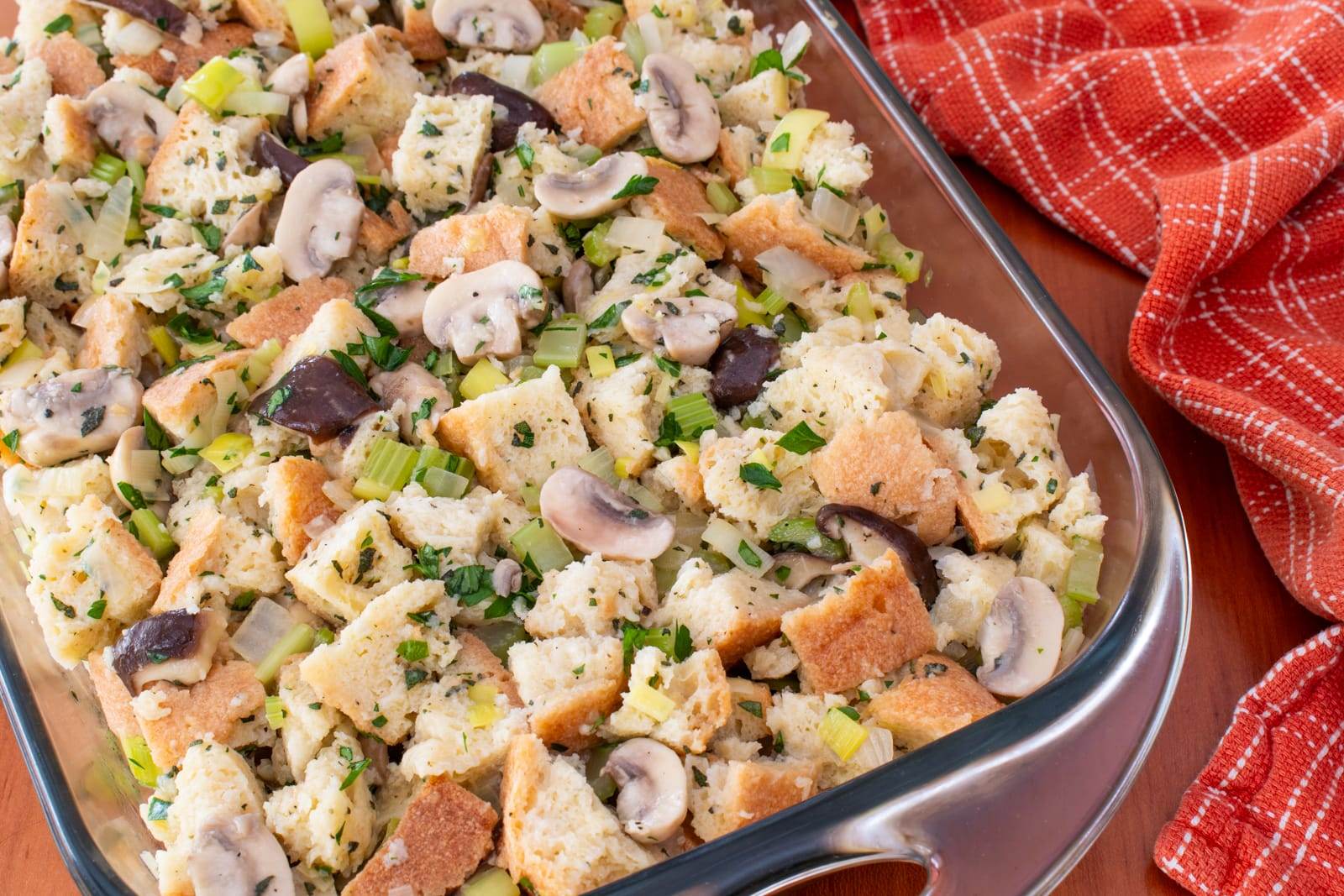 Mushroom and Leek Stuffing