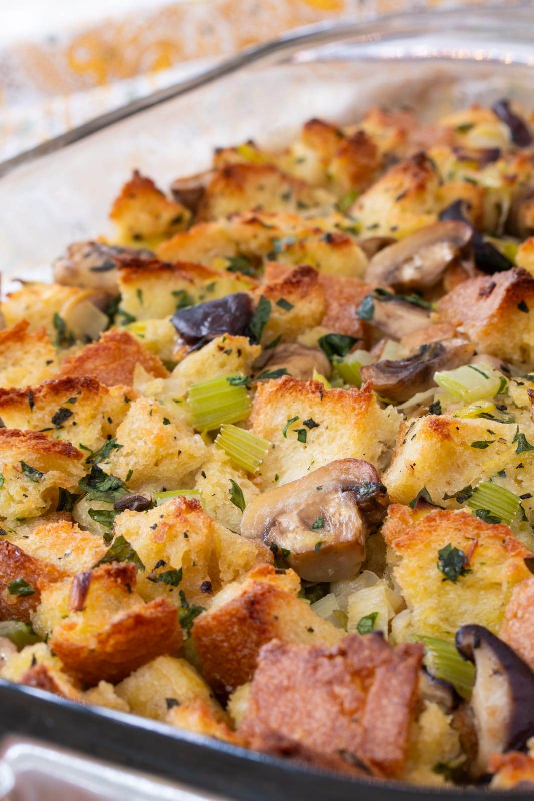 Mushroom and Leek Stuffing