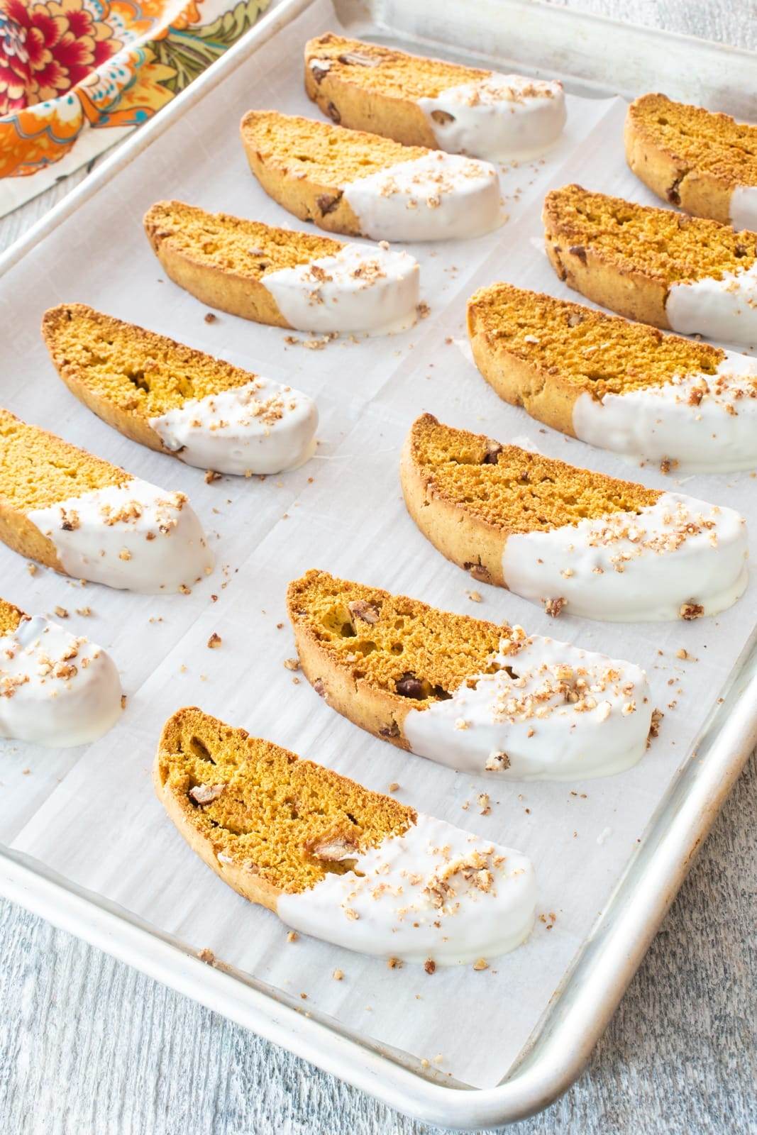 Pumpkin Spice Biscotti