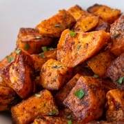 Spicy Jerk Sweet Potatoes