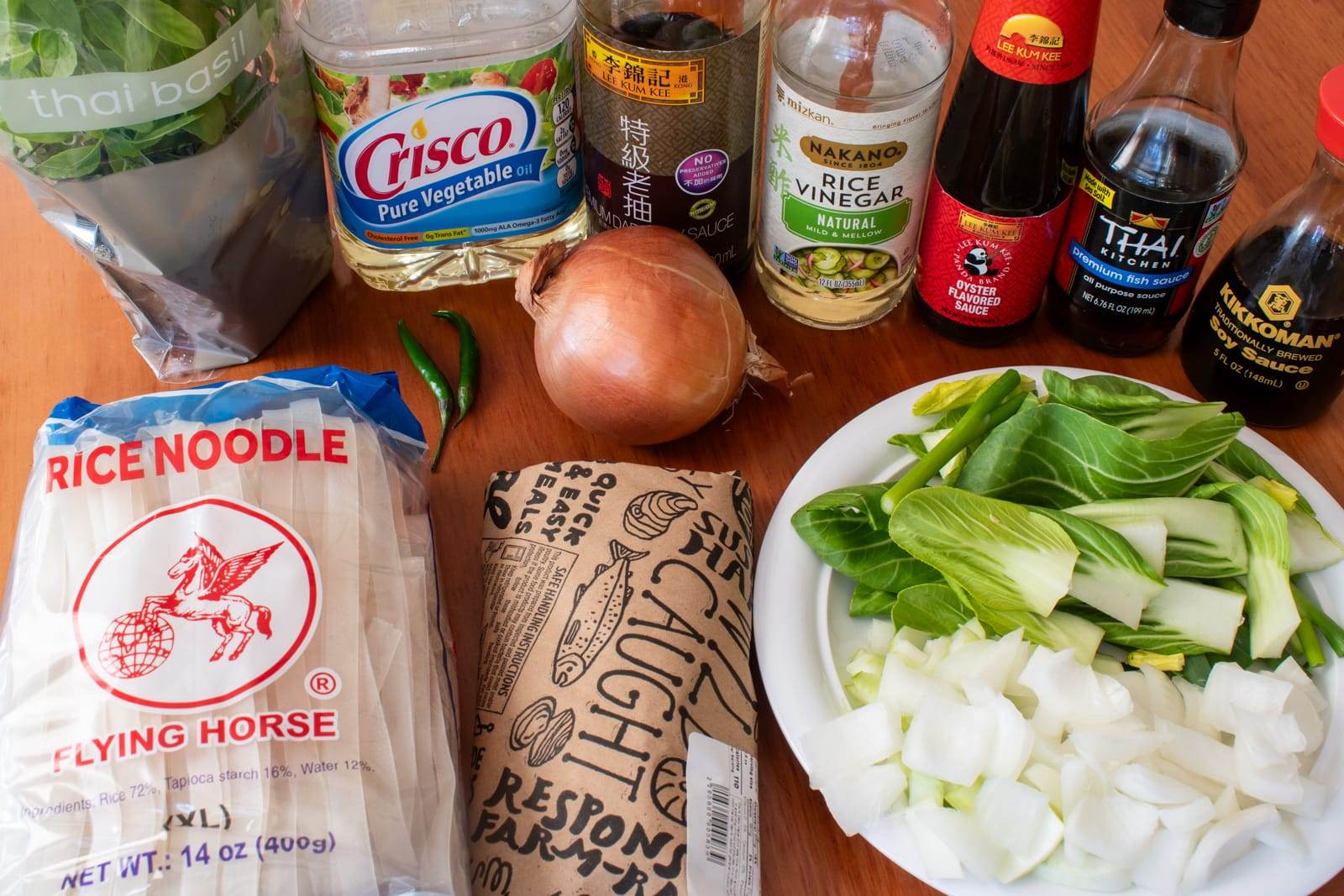 Thai Drunken Noodles (Pad Kee Mao)