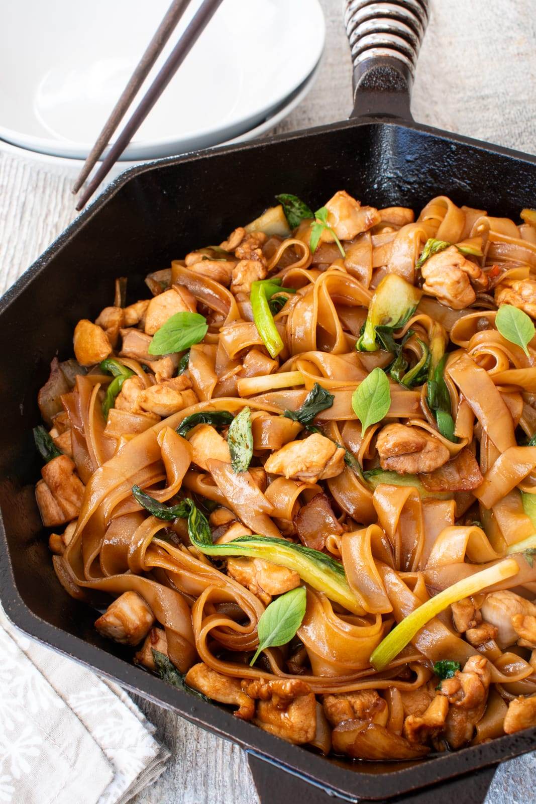 Thai Drunken Noodles (Pad Kee Mao)