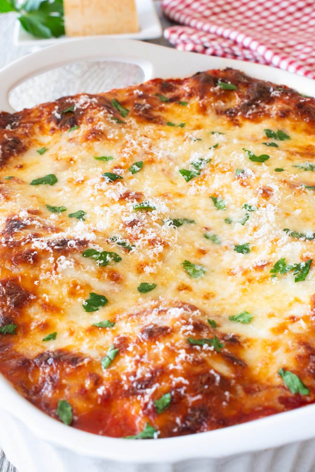 Easy Spinach Lasagna