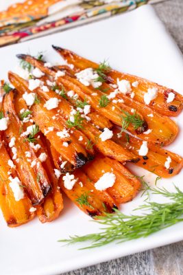 Roasted Carrots with Feta