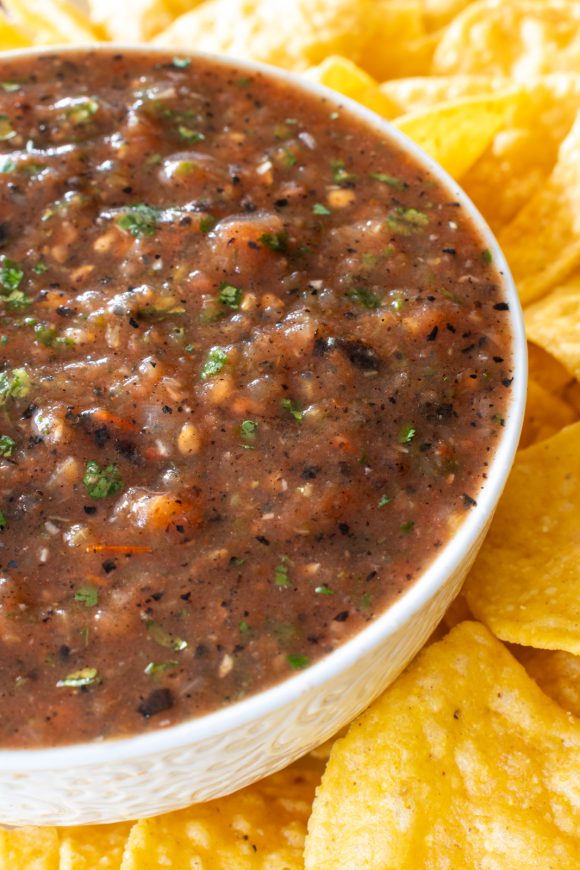 Salsa Tatemada (Fire-Roasted Salsa)